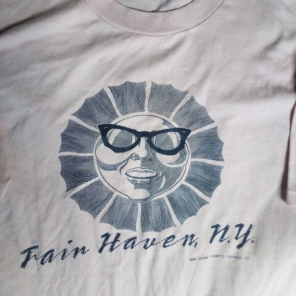 Jerzees Other - Vintage Chinook Harbor Fair Haven New York Sun T-Shirt